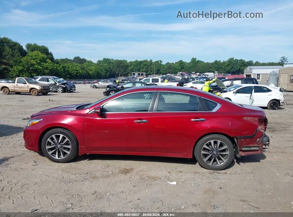1N4AL3APXHC210209 2017 NISSAN ALTIMA Red Widok wnętrza 360 stopni