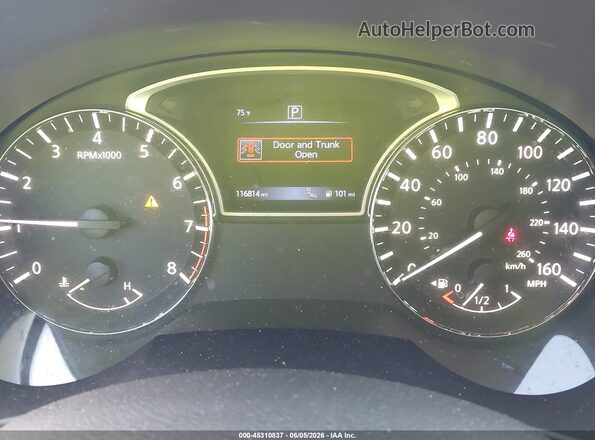1N4AL3APXHC210209 2017 NISSAN ALTIMA Red Widok tylnych siedzeń