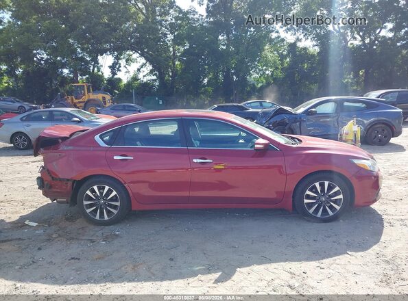 1N4AL3APXHC210209 2017 NISSAN ALTIMA Red Widok wnętrza z tyłu
