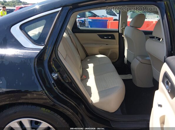 1N4AL3APXHC220528 2017 NISSAN ALTIMA Black Widok naklejki z numerem VIN