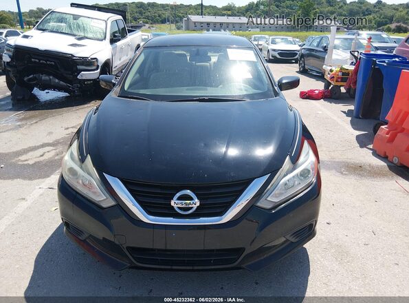 1N4AL3APXHC220528 2017 NISSAN ALTIMA Black Widok zestawu wskaźników