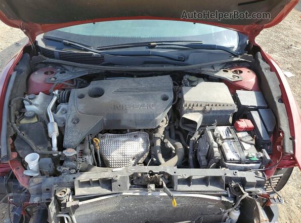 1N4AL3APXHC236471 2017 NISSAN ALTIMA Red Vista interior trasera