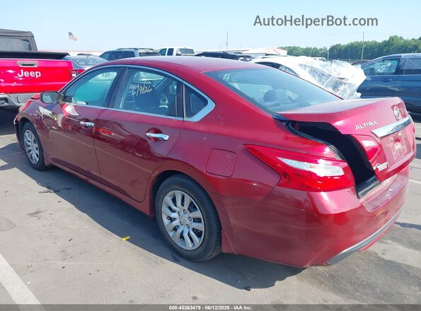 1N4AL3APXHC238723 2017 NISSAN ALTIMA Red უკანა მარცხენა