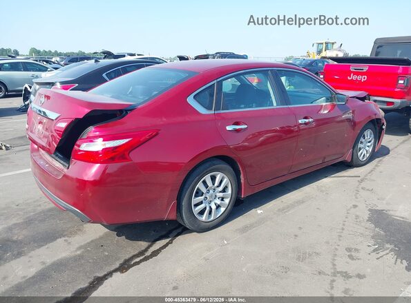 1N4AL3APXHC238723 2017 NISSAN ALTIMA Red უკანა მარჯვენა
