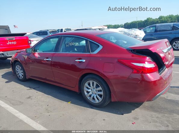 1N4AL3APXHC238723 2017 NISSAN ALTIMA Red სალონის 360-გრადუსიანი ხედი