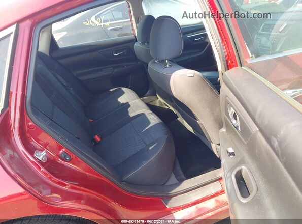 1N4AL3APXHC238723 2017 NISSAN ALTIMA Red VIN კოდის სტიკერის ხედი