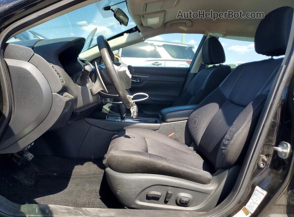 1N4AL3APXHC240374 2017 NISSAN ALTIMA Black Front interior view