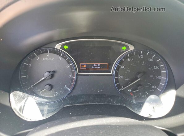 1N4AL3APXHC251035 2017 NISSAN ALTIMA White ხელსაწყოთა პანელის ხედი