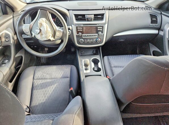 1N4AL3APXHC252475 2017 NISSAN ALTIMA Silver Вид панелі приладів