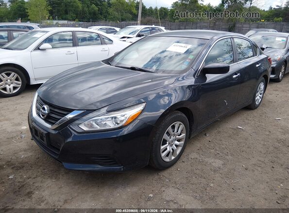1N4AL3APXHC476524 2017 NISSAN ALTIMA Black Առջևի ձախ երեք քառորդ տեսարան