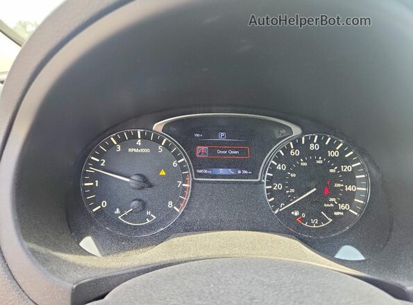 1N4AL3APXHC491539 2017 NISSAN ALTIMA Gray Вид щитка приладів