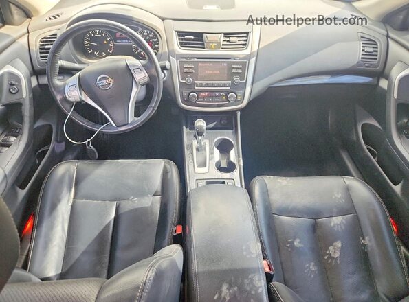 1N4AL3APXHC491539 2017 NISSAN ALTIMA Gray Вид панелі приладів