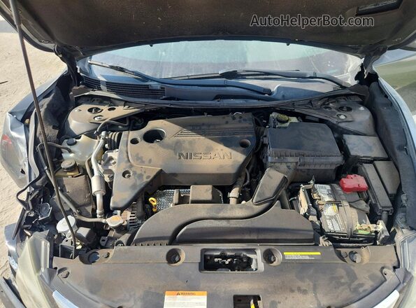 1N4AL3APXHC491539 2017 NISSAN ALTIMA Gray Вид задньої частини салону