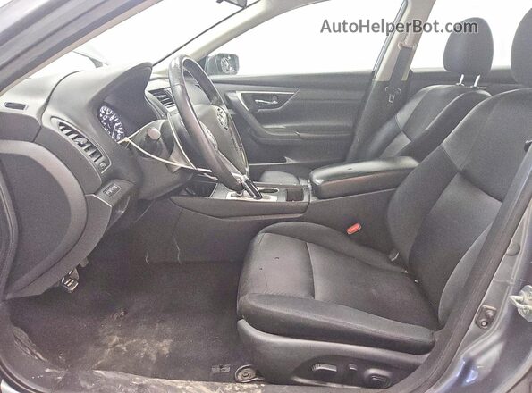 1N4AL3APXHC496482 2017 NISSAN ALTIMA Silver წინა სალონის ხედი
