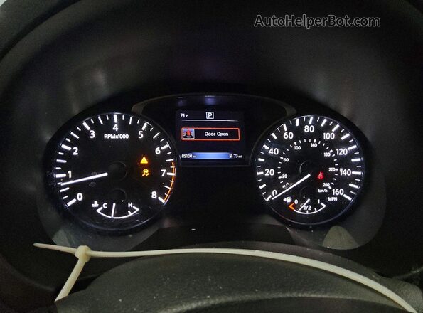 1N4AL3APXHC496482 2017 NISSAN ALTIMA Silver ხელსაწყოთა პანელის ხედი