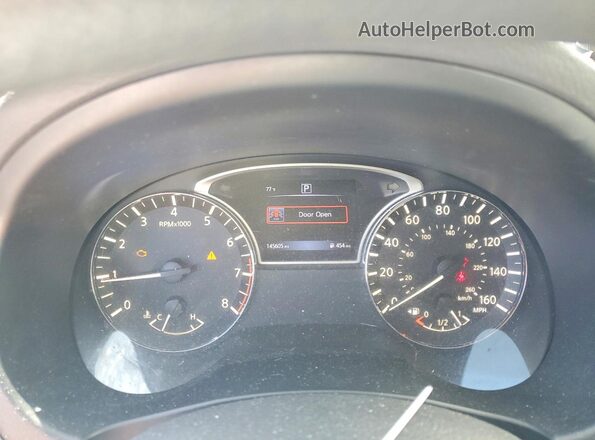 1N4AL3APXHN334730 2017 NISSAN ALTIMA Silver Вид щитка приладів