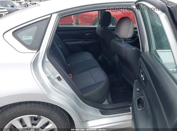 1N4AL3APXHN345243 2017 NISSAN ALTIMA Silver VIN კოდის სტიკერის ხედი