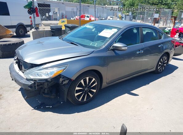 1N4AL3APXJC169621 2018 NISSAN ALTIMA Gray წინა მარცხენა ხედი სამი მეოთხედიდან