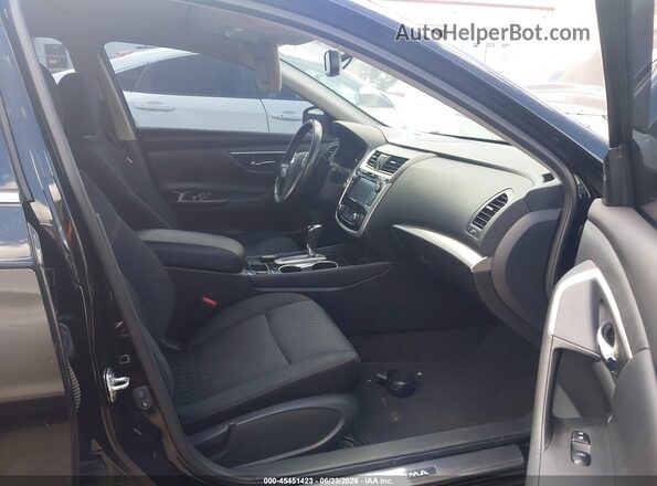 1N4AL3APXJC174320 2018 NISSAN ALTIMA Black Widok wnętrza z przodu