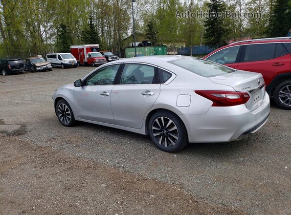 1N4AL3APXJC185110 2018 NISSAN ALTIMA Silver Rear left