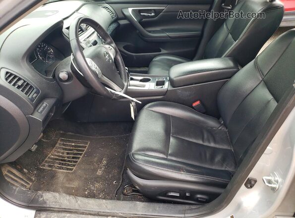 1N4AL3APXJC185110 2018 NISSAN ALTIMA Silver Front interior view