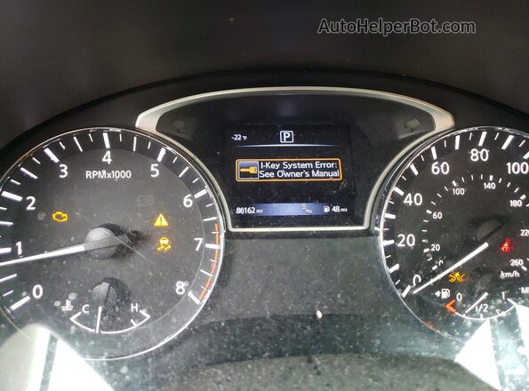 1N4AL3APXJC185110 2018 NISSAN ALTIMA Silver Instrument cluster view