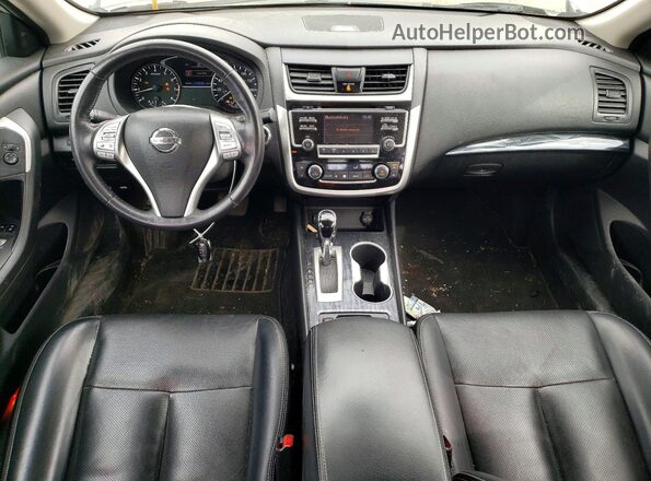 1N4AL3APXJC185110 2018 NISSAN ALTIMA Silver Dashboard view