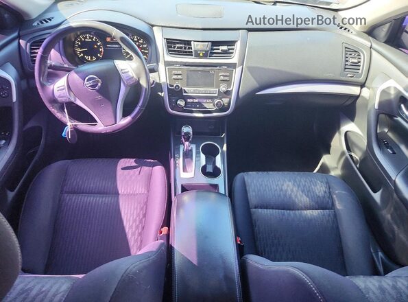 1N4AL3APXJC198634 2018 NISSAN ALTIMA Черный Вид панели приборов