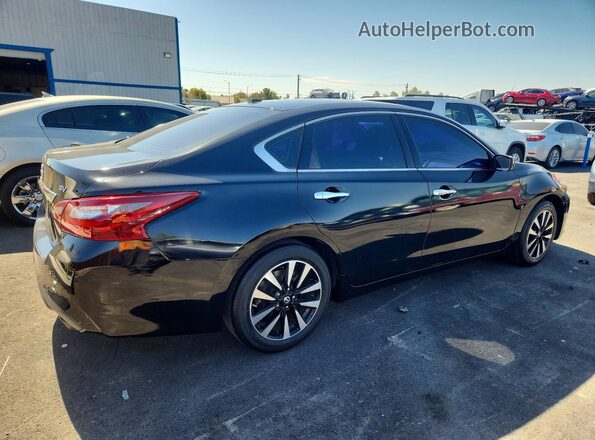 1N4AL3APXJC198634 2018 NISSAN ALTIMA Черный Задняя правая четверть