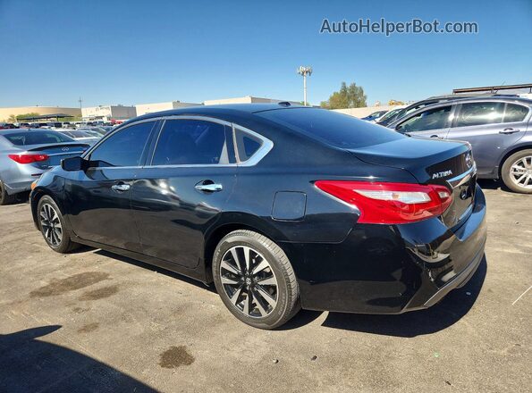 1N4AL3APXJC198634 2018 NISSAN ALTIMA Черный Задняя левая четверть