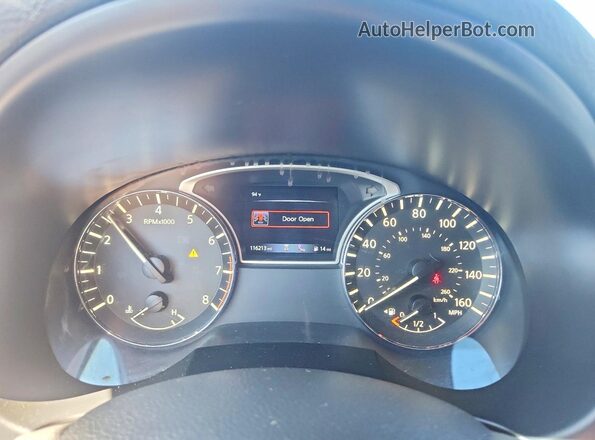 1N4AL3APXJC198634 2018 NISSAN ALTIMA Черный Вид щитка приборов