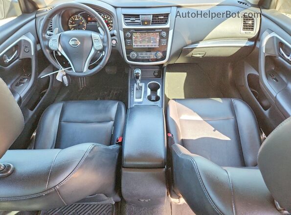 1N4AL3APXJC234385 2018 NISSAN ALTIMA Black Dashboard view
