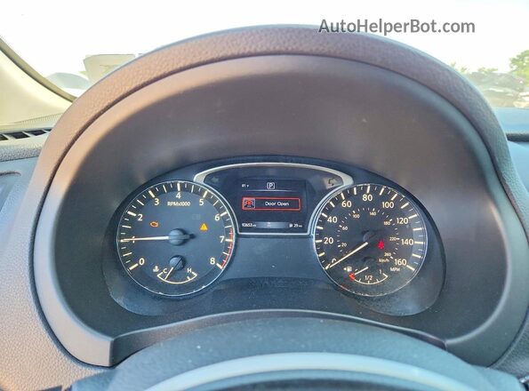 1N4AL3APXJC234385 2018 NISSAN ALTIMA Black Instrument cluster view