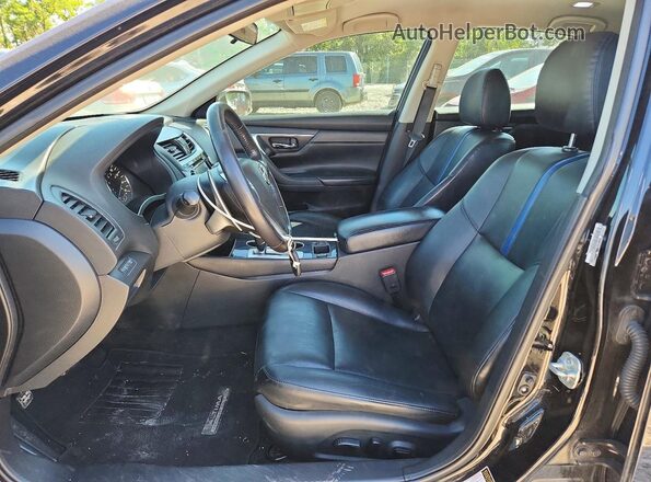 1N4AL3APXJC234385 2018 NISSAN ALTIMA Black Front interior view