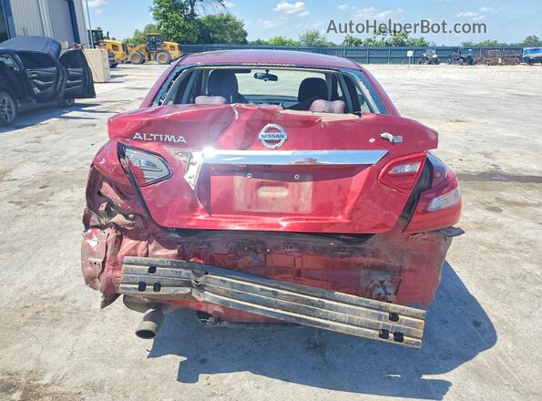 1N4AL3APXJC248187 2018 NISSAN ALTIMA Красный Вид сзади