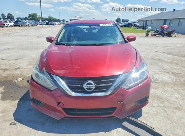 1N4AL3APXJC248187 2018 NISSAN ALTIMA Красный Вид спереди