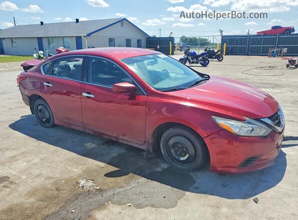 1N4AL3APXJC248187 2018 NISSAN ALTIMA Красный Передняя правая четверть