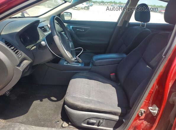 1N4AL3APXJC248187 2018 NISSAN ALTIMA Красный Вид салона спереди