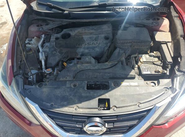1N4AL3APXJC248187 2018 NISSAN ALTIMA Красный Вид задней части салона