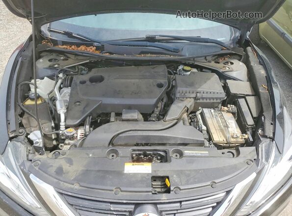 1N4AL3APXJC286387 2018 NISSAN ALTIMA Black Widok wnętrza z tyłu