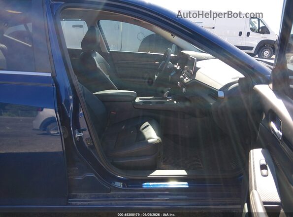 1N4AL4CV0KC229683 2019 NISSAN ALTIMA Blue Widok wnętrza z przodu