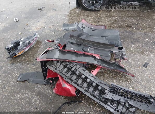 1N4AL4CV3LN308027 2020 NISSAN ALTIMA Red Instrument cluster view