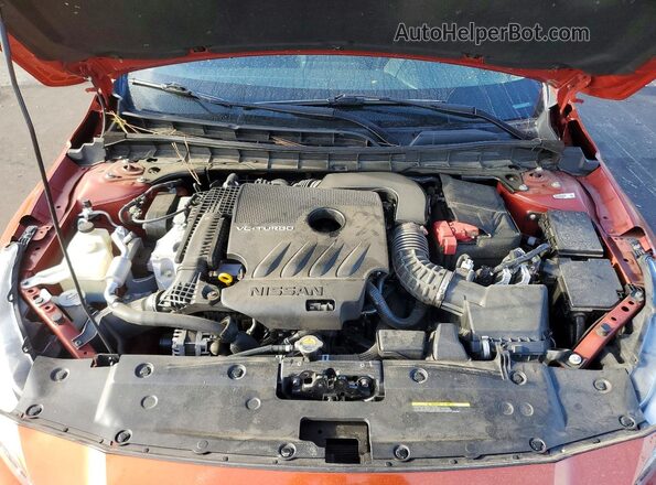 1N4AL4CV3MN358301 2021 NISSAN ALTIMA Orange Вид задньої частини салону