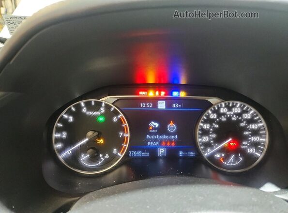 1N4AL4CV3PN360165 2023 NISSAN ALTIMA White Widok zestawu wskaźników