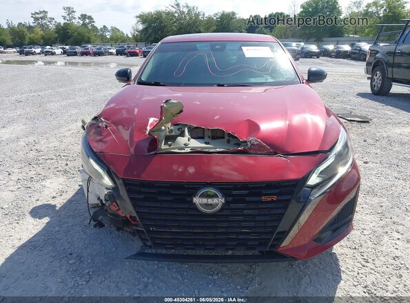 1N4AL4CV3RN396702 2024 NISSAN ALTIMA Red Instrument cluster view