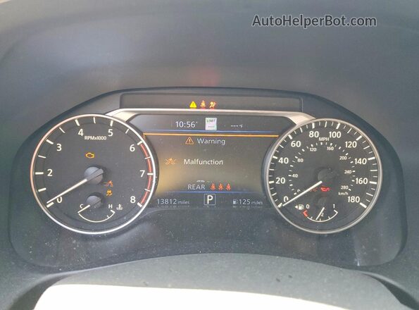 1N4AL4CV8PN406587 2023 NISSAN ALTIMA Black Instrument cluster view