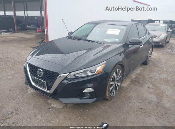 1N4AL4FV2LN306412 2020 NISSAN ALTIMA Black Առջևի ձախ երեք քառորդ տեսարան