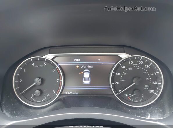 1N4AL4FV2LN306412 2020 NISSAN ALTIMA Black Հետևի նստատեղերի տեսք