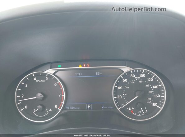 1N4AL4FV3LC139604 2020 NISSAN ALTIMA White Rear seats view