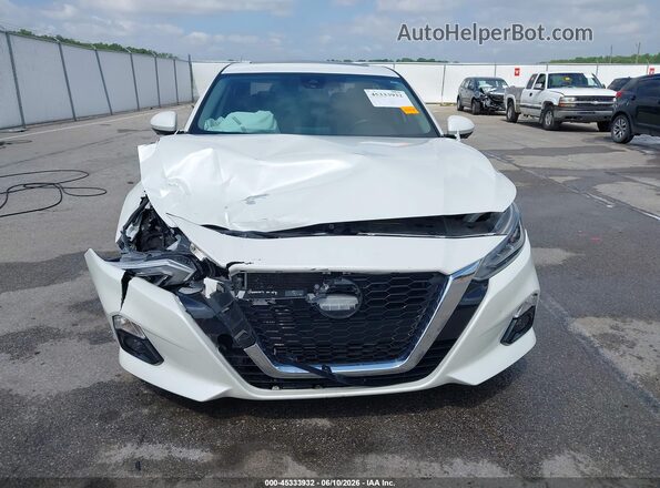 1N4AL4FV3LC139604 2020 NISSAN ALTIMA White Instrument cluster view